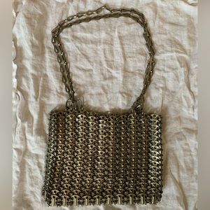 Silver Vintage Paco Rabanne purse (60s)
